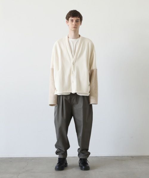 VU.ヴウ.boa sweat cardigan vu-a23-t07[OFF WHITE]