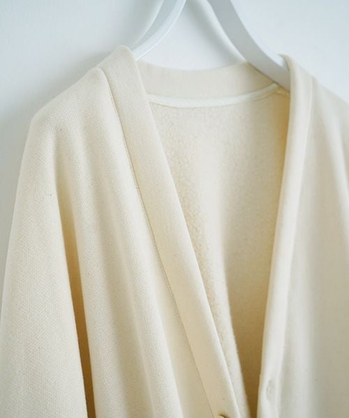 VU.ヴウ.boa sweat cardigan vu-a23-t07[OFF WHITE]
