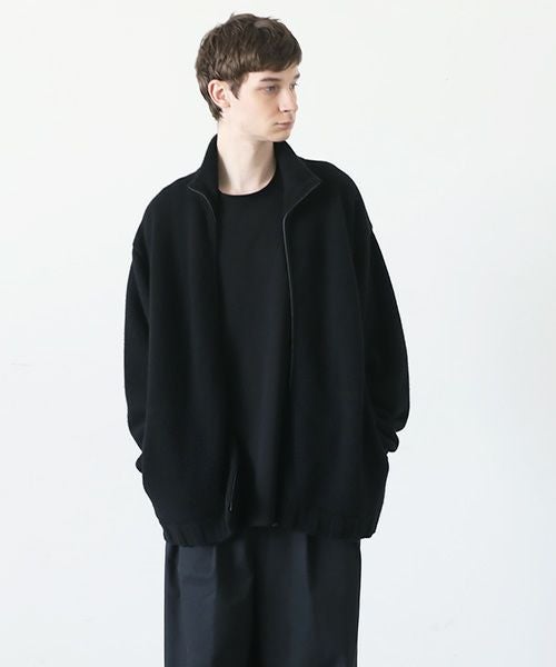 VU.ヴウ.zip knit cardigan vu-a23-k23[BLACK]