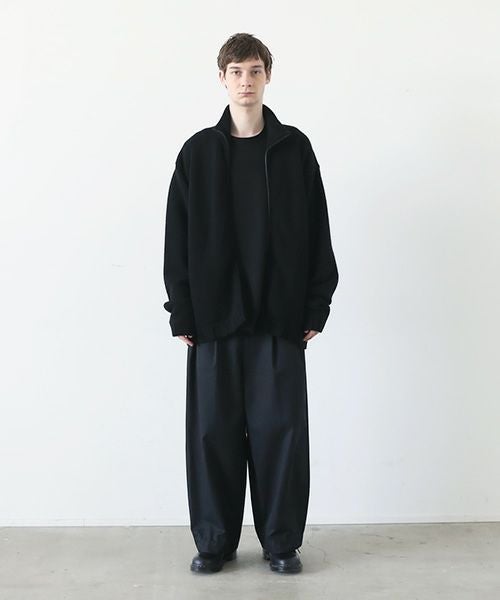 VU.ヴウ.zip knit cardigan vu-a23-k23[BLACK]