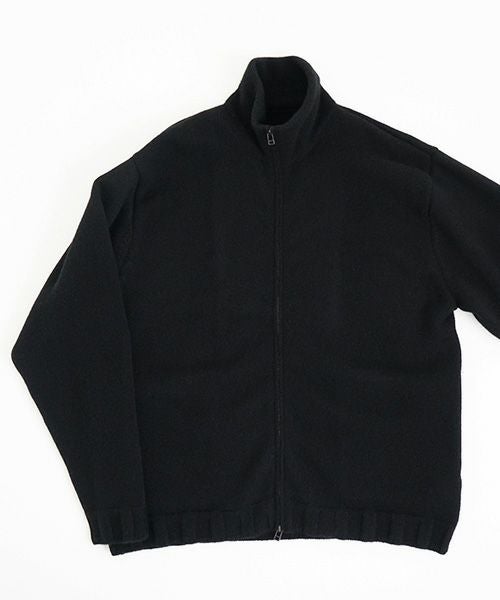 VU.ヴウ.zip knit cardigan vu-a23-k23[BLACK]