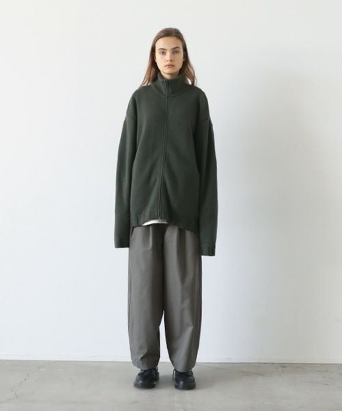 VU.ヴウ.zip knit cardigan vu-a23-k23[OLIVE]