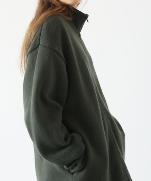VU.ヴウ.zip knit cardigan vu-a23-k23[OLIVE]