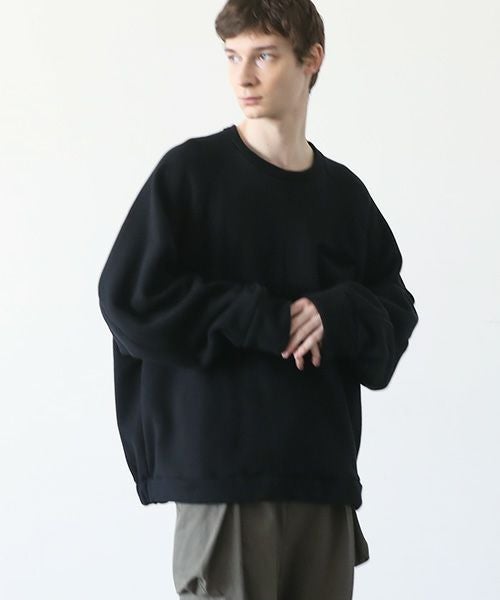 VU.ヴウ.ballon easy sweat vu-a23-t24[BLACK]
