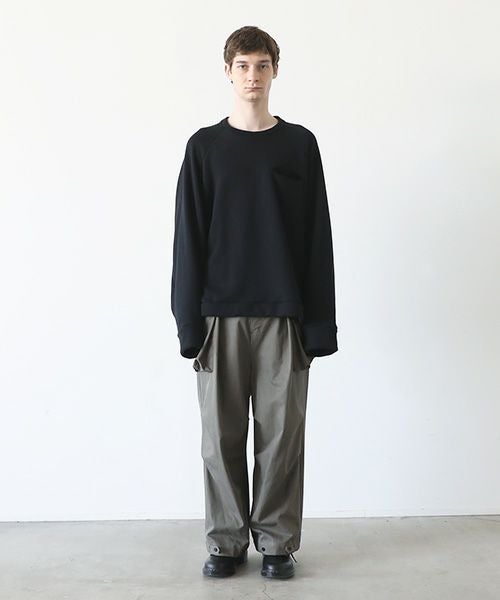 VU.ヴウ.ballon easy sweat vu-a23-t24[BLACK]