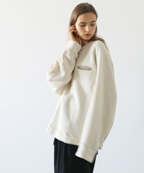 VU.ヴウ.ballon easy sweat vu-a23-t24[OFF WHITE]