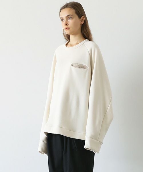 VU.ヴウ.ballon easy sweat vu-a23-t24[OFF WHITE]