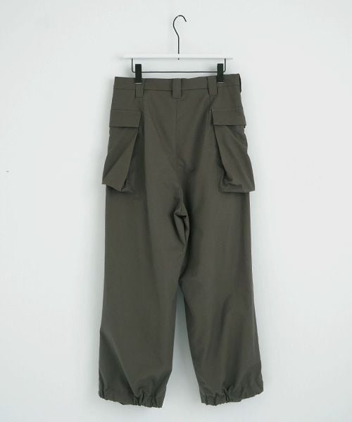 VU.ヴウ.flight pants-FINX COTTON vu-a23-p08[DARK KHAKI]
