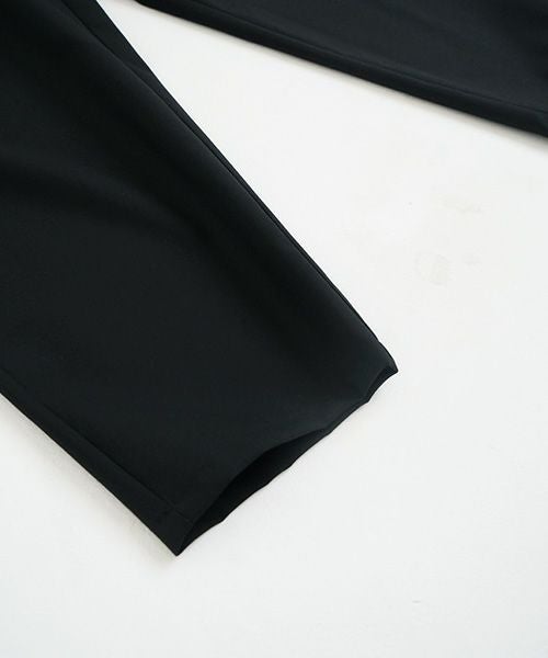 VU.ヴウ.tapered pants-FINX COTTON vu-a23-p10[BLACK]