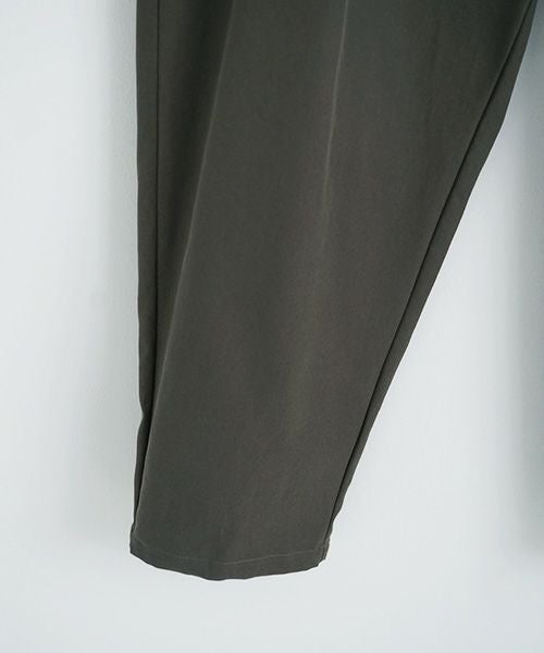 VU.ヴウ.tapered pants-FINX COTTON vu-a23-p10[DARK KHAKI]