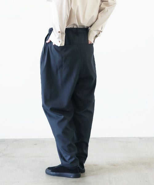 tapered pants vu-a23-p10[MOSS DARK GRAY]
