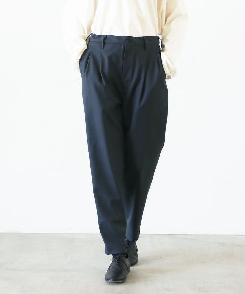 VU.ヴウ.narrow tapered pants vu-a23-p12[MOSS DARK GRAY]