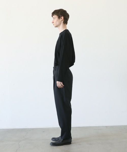 VU.ヴウ.narrow tapered pants vu-a23-p12[BLACK]