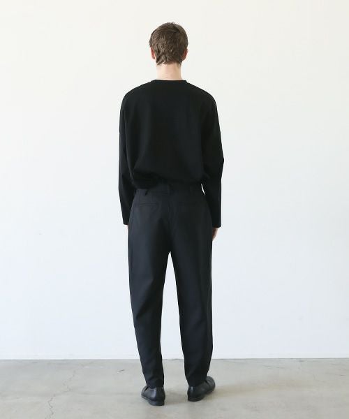 VU.ヴウ.narrow tapered pants vu-a23-p12[BLACK]