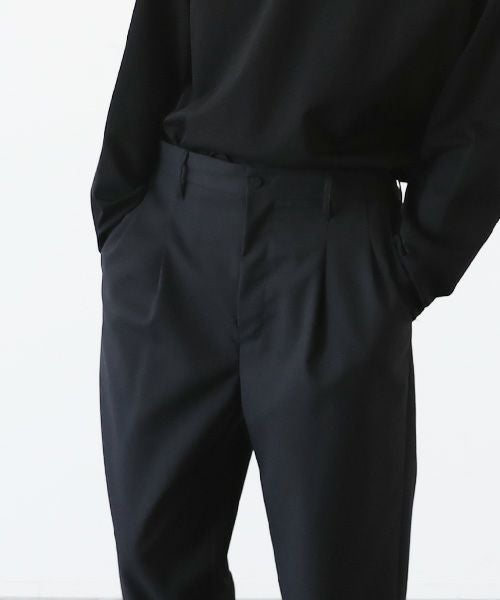 VU.ヴウ.narrow tapered pants vu-a23-p12[BLACK]