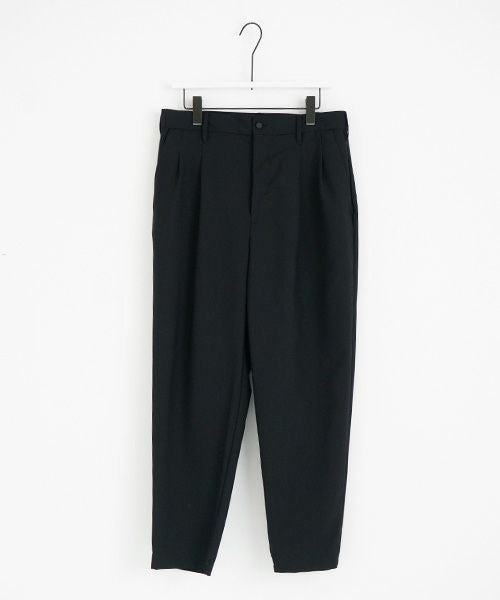 VU.ヴウ.narrow tapered pants vu-a23-p12[BLACK]