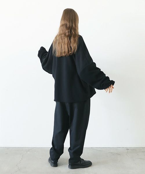 narrow tapered pants vu-a23-p12[BLACK]