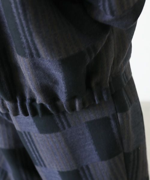 VU.ヴウ.check shirt collar bluson vu-a23-b16[CHECK]