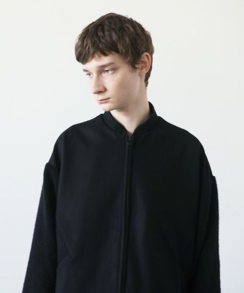 VU.ヴウ.stand collar bluson vu-a23-b18[BLACK]