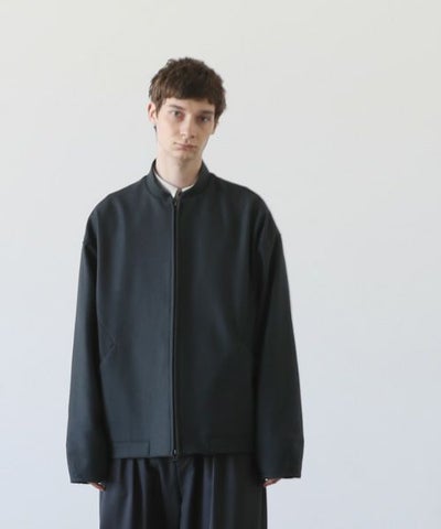 VU.ヴウ.stand collar bluson vu-a23-b18[MOSS DARK GRAY]