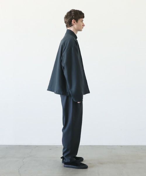 VU.ヴウ.stand collar bluson vu-a23-b18[MOSS DARK GRAY]