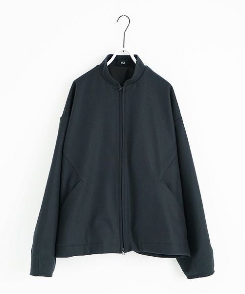 VU.ヴウ.stand collar bluson vu-a23-b18[MOSS DARK GRAY]