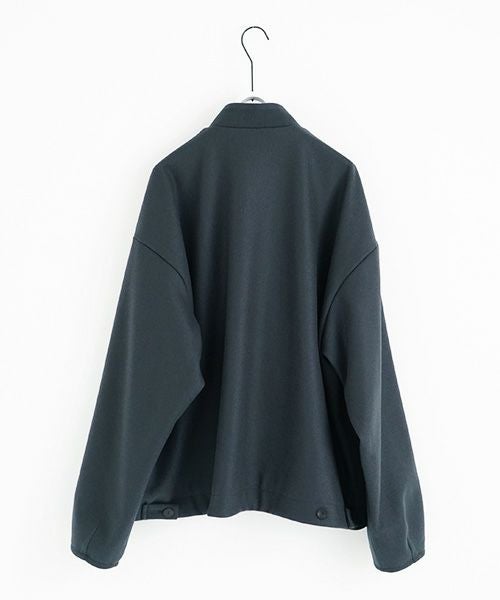 VU.ヴウ.stand collar bluson vu-a23-b18[MOSS DARK GRAY]