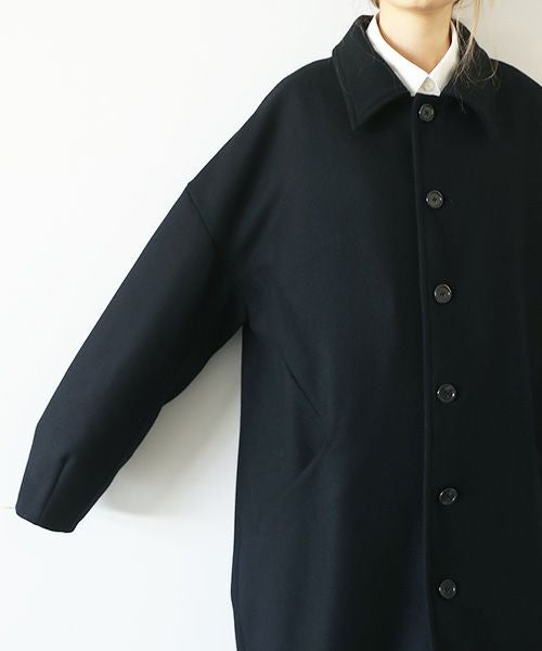 VU.ヴウ.long wide coat vu-a23-c20[BLACK]