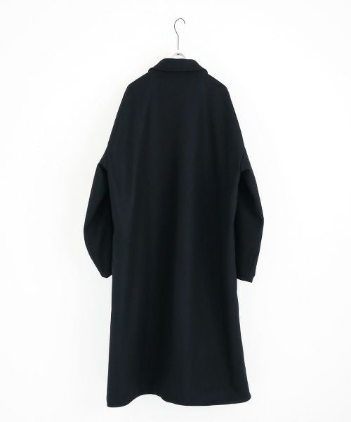VU.ヴウ.long wide coat vu-a23-c20[BLACK]