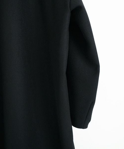 VU.ヴウ.long wide coat vu-a23-c20[BLACK]