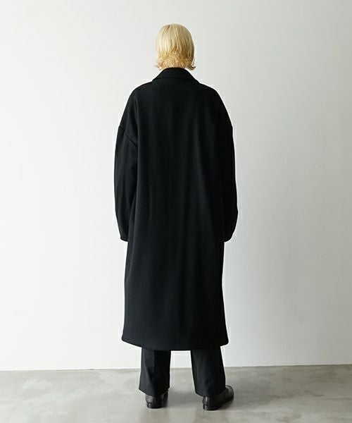 VU.ヴウ.long wide coat vu-a23-c20[BLACK]