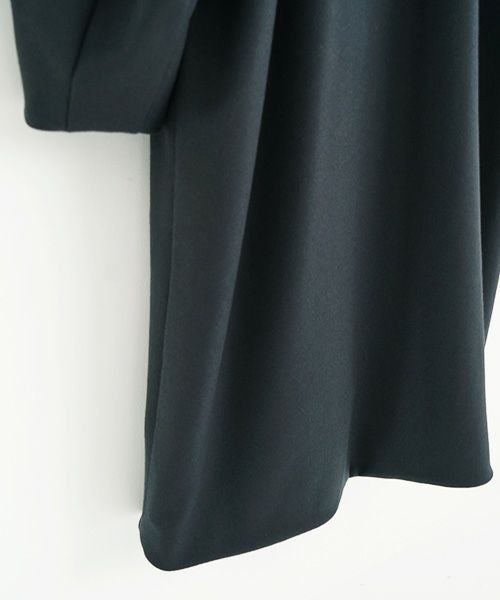 VU.ヴウ.long wide coat vu-a23-c20[MOSS DARK GRAY]