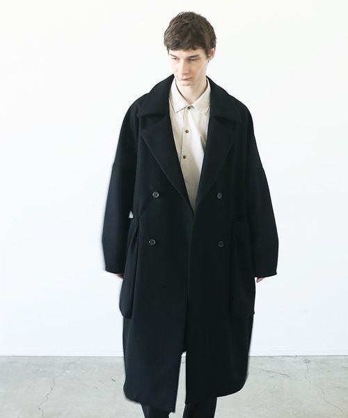 VU.ヴウ.shawl collar coat vu-a23-c21[BLACK]
