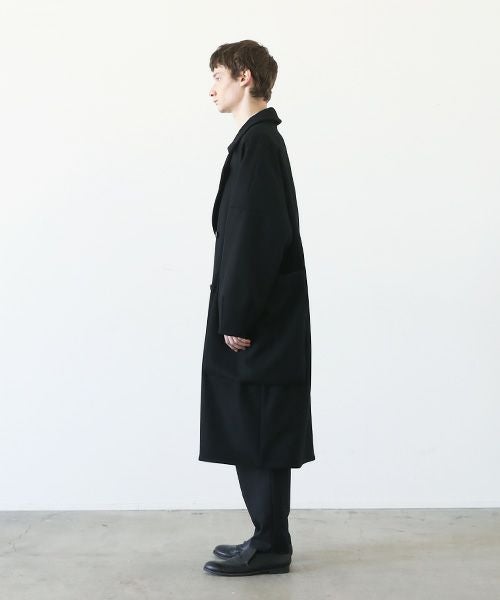VU.ヴウ.shawl collar coat vu-a23-c21[BLACK]