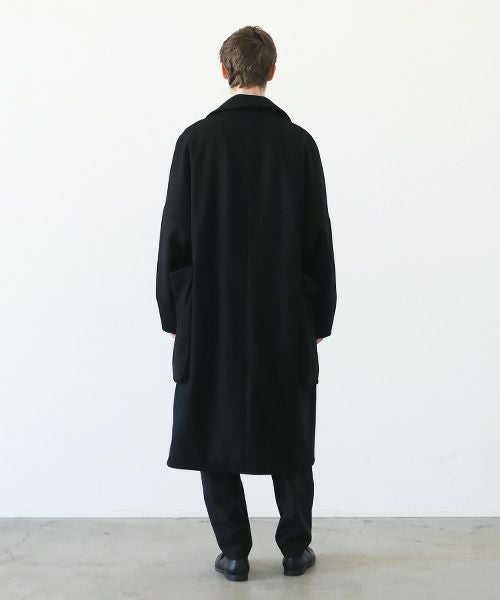 VU.ヴウ.shawl collar coat vu-a23-c21[BLACK]