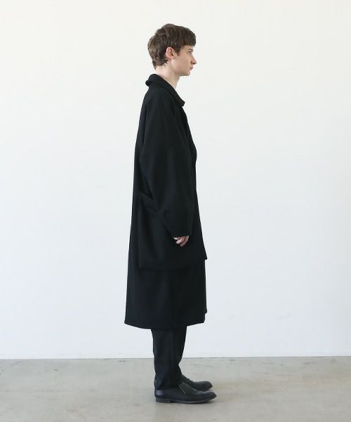 VU.ヴウ.shawl collar coat vu-a23-c21[BLACK]