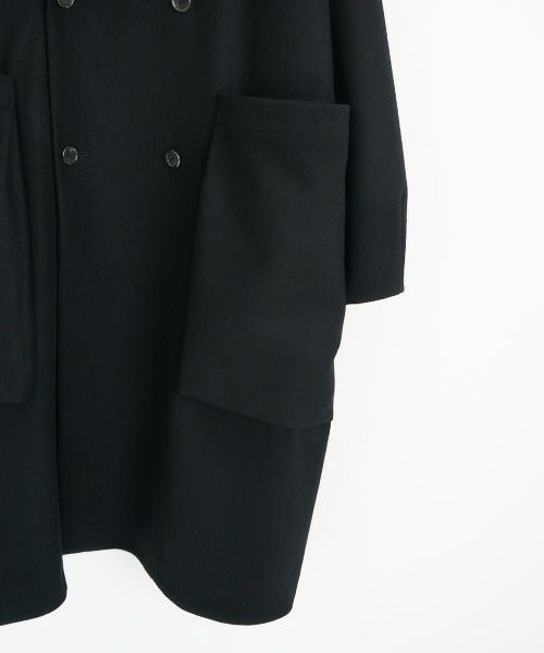 VU.ヴウ.shawl collar coat vu-a23-c21[BLACK]