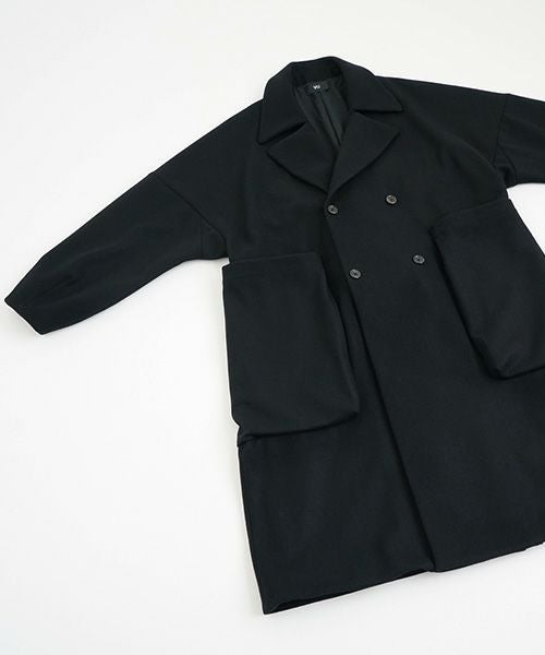 VU.ヴウ.shawl collar coat vu-a23-c21[BLACK]