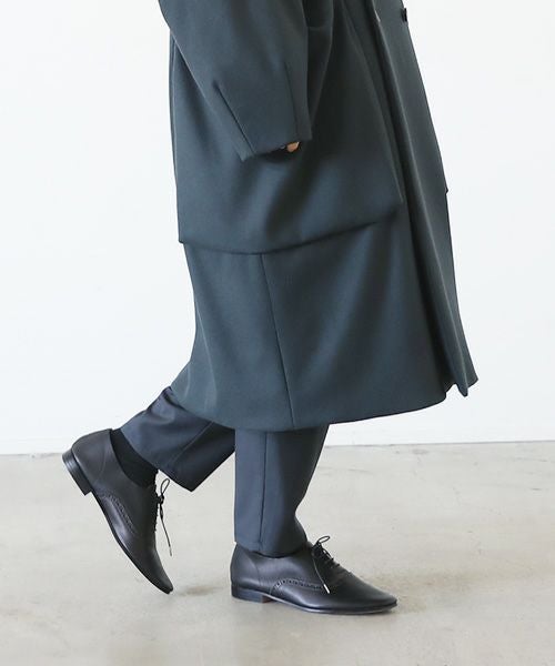 VU.ヴウ.shawl collar coat vu-a23-c21[MOSS DARK GRAY]