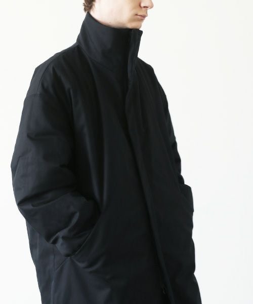 VU.ヴウ.flight coat-FINX COTTON vu-a23-b22[BLACK]