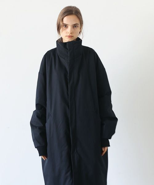 VU.ヴウ.flight coat-FINX COTTON vu-a23-b22[BLACK]