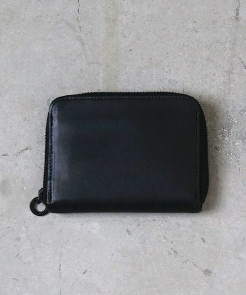 VU PRODUCT ヴウプロダクト cow leather zip wallet [BLACK] vu-product-B13 ワックスレザージップウォレット　栃木レザー財布
