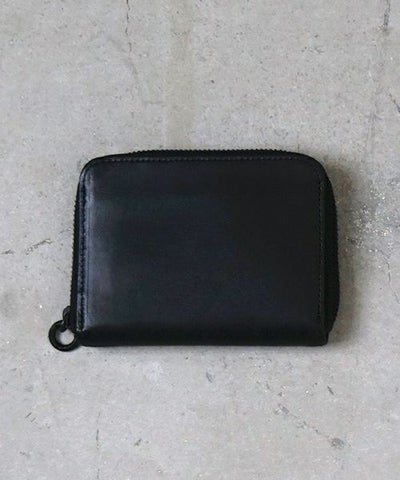 VU PRODUCT ヴウプロダクト cow leather zip wallet [BLACK] vu-product-B13 ワックスレザージップウォレット　栃木レザー財布