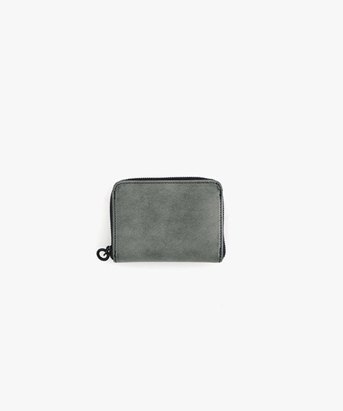 VU PRODUCT ヴウプロダクト WAX cow leather zip wallet [WAX BLACK] vu-product-B13 ワックスレザージップウォレット　栃木レザー財布