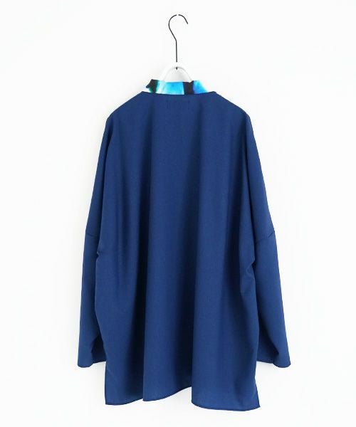 VUy.ヴウワイ.dolman shirt vuy-a23-s02[BLUE×PAINT]
