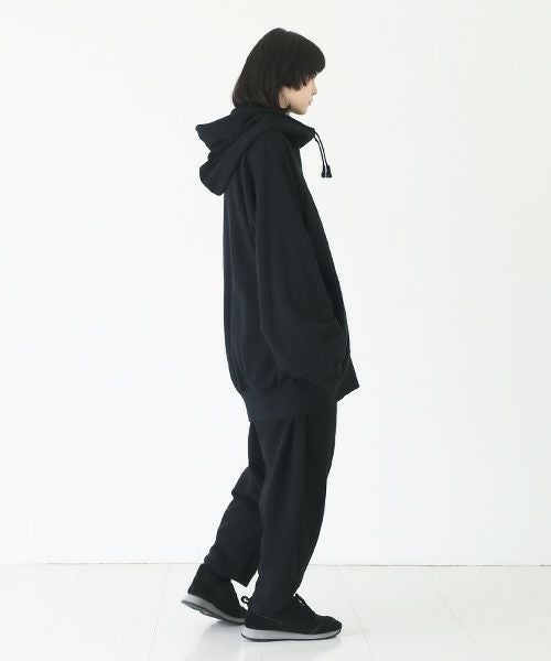 VUy.ヴウワイ.big hoody vuy-a23-k04[BLACK]