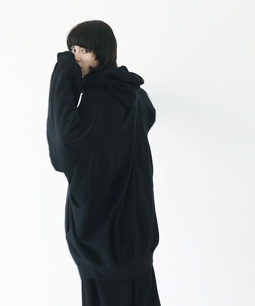 VUy.ヴウワイ.big hoody vuy-a23-k04[BLACK]