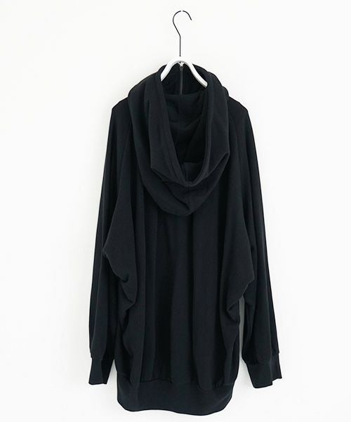 VUy.ヴウワイ.big hoody vuy-a23-k04[BLACK]