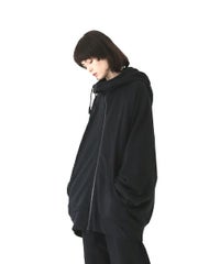 VUy.ヴウワイ.big hoody vuy-a23-k04[BLACK]