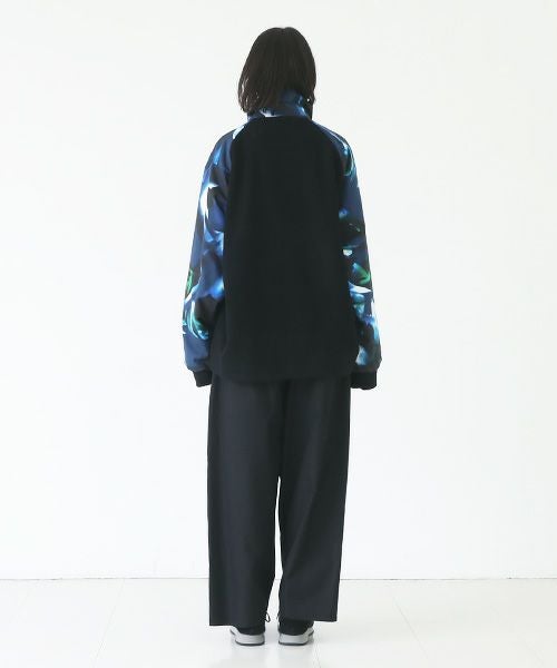 VUy.ヴウワイ.short bluson vuy-a23-b01[BLACK×PAINT]